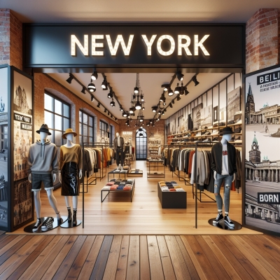 New Yorker Bekleidungsgeschäfte in Berlin