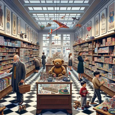 Sortiment einer Smyths Toys Filiale