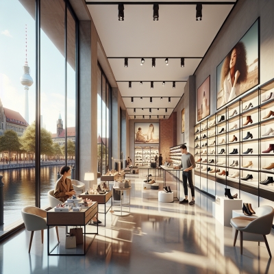 Sortiment einer JD Sports Filiale in Berlin