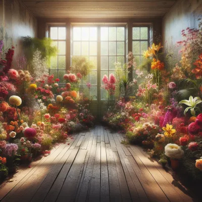 Sortiment einer FlorArtistic Filiale