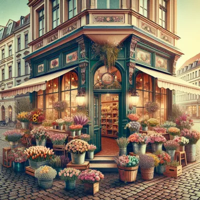 Blumengeschäft in Berlin