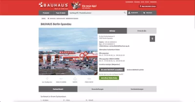 Bauhaus Filiale - An den Freiheitswiesen 6 - 13597 Berlin-Spandau
