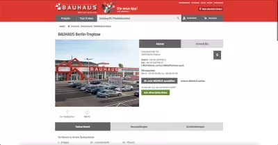 Bauhaus Filiale - Schnellerstraße 139 - 12439 Berlin-Treptow