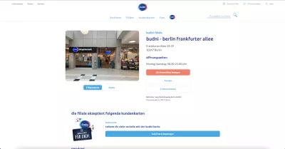 BUDNI Filiale - Frankfurter Allee 35-37 - 10247 Berlin