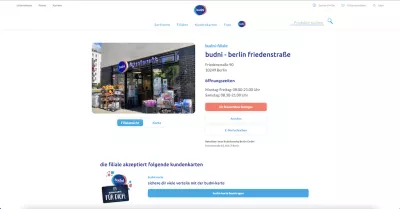 BUDNI Filiale - Friedenstraße 90 - 10249 Berlin