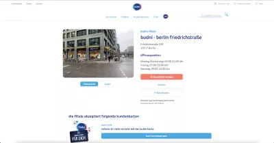 BUDNI Filiale - Friedrichstraße 149 - 10117 Berlin
