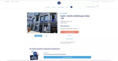 BUDNI Filiale - Schönhauser Allee 120 - 10437 Berlin