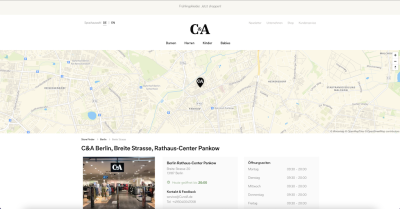 C&A Filiale - Breite Strasse 20 - 13187 Berlin