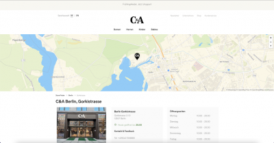 C&A Filiale - Gorkistrasse 2-10 - 13507 Berlin
