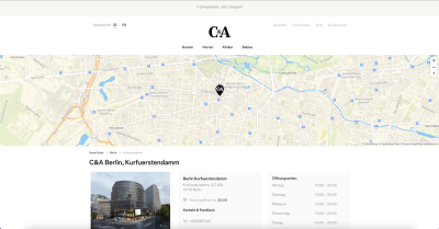 C&A Filiale - Kurfuerstendamm 227-229 - 10719 Berlin