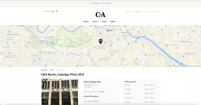 C&A Filiale - Leipziger Platz 12-13 - 10117 Berlin