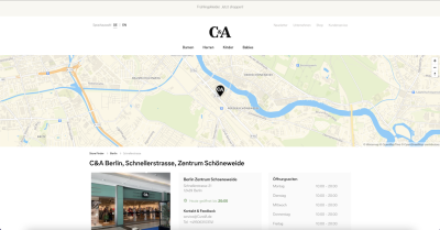 C&A Filiale - Schnellerstrasse 21 - 12439 Berlin