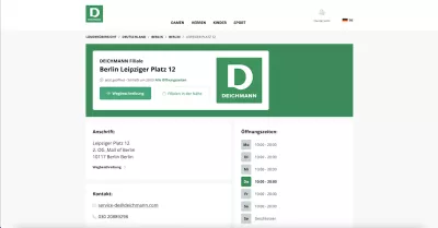 Deichmann Filiale - Leipziger Platz 12 - 10117 Berlin
