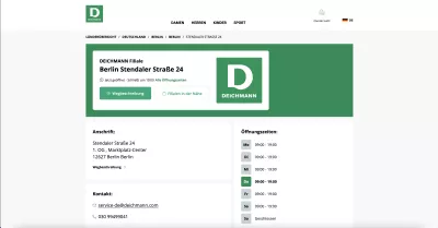 Deichmann Filiale - Stendaler Straße 24 - 12627 Berlin