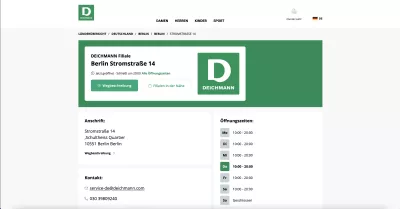 Deichmann Filiale - Stromstraße 14 - 10551 Berlin