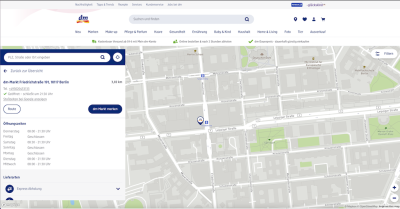 DM Filiale - Friedrichstraße 191 - 10117 Berlin