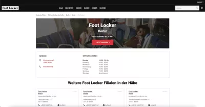 Footlocker Filiale - Klosterstrasse 3 - 13581 Berlin