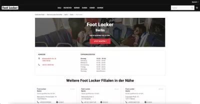 Footlocker Filiale - Wilmersdorfer Str. 58 - 10627 Berlin