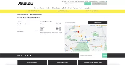 JD Sports Filiale - Badstraße 4 - 13357 Berlin