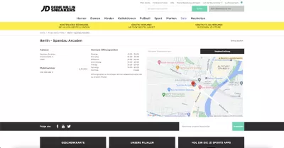 JD Sports Filiale - Klosterstraße 3 - 13581 Berlin
