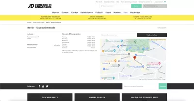 JD Sports Filiale - Tauentzienstraße 14 - 10789 Berlin
