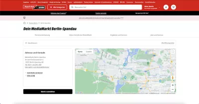 MediaMarkt Filiale - An den Freiheitswiesen 5 - 13597 Berlin-Spandau