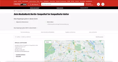 MediaMarkt Filiale - Tempelhofer Damm 227 - 12099 Berlin