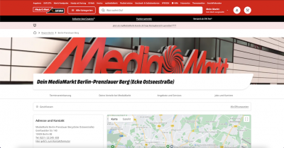 MediaMarkt - Greifswalder Str. 140 - 10409 Berlin