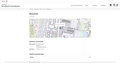 MotusVital Filiale - Streitstr. 13 - 13587 Berlin–Spandau