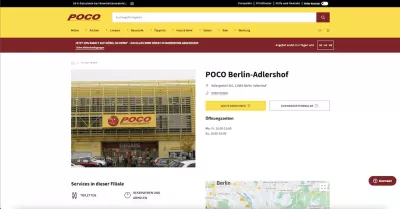 Poco Filiale - Adlergestell 301 - 12489 Berlin-Adlershof
