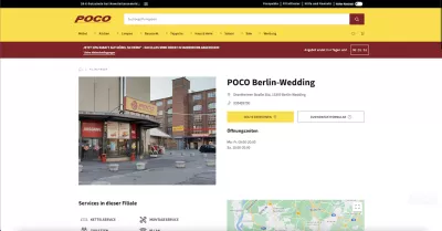 Poco Filiale - Drontheimer Straße 30a - 13359 Berlin-Wedding