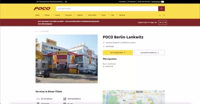 Poco Filiale - Haynauer Straße 69 - 12249 Berlin-Lankwitz