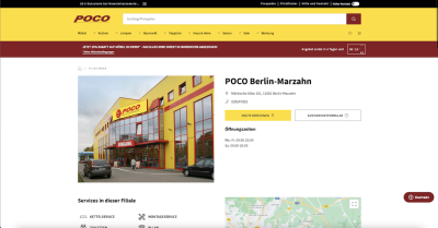 Poco Filiale - Märkische Allee 161 - 12681 Berlin-Marzahn