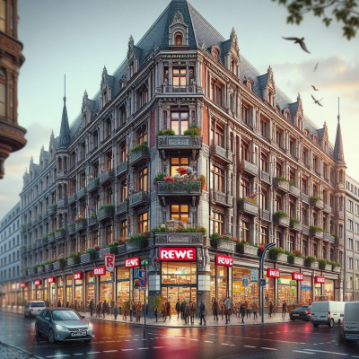 REWE Supermarkt - Europaplatz 1 - 10557 Berlin