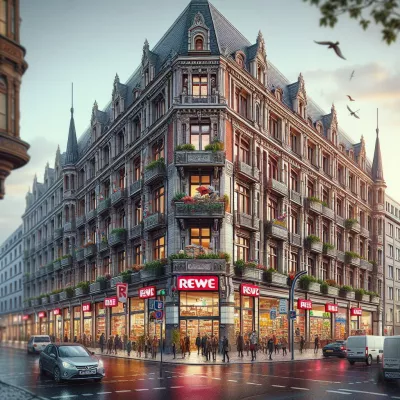 REWE Supermarkt - Europaplatz 1 - 10557 Berlin