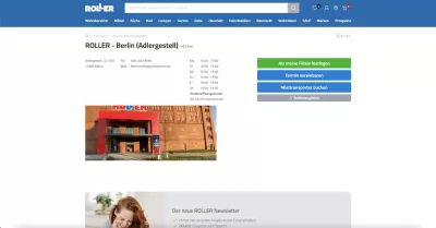 Roller Filiale - Adlergestell  327-331 - 12489 Berlin