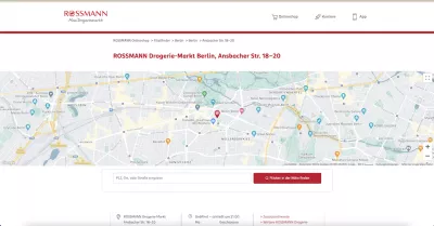 Rossmann Filiale - Ansbacher Str. 18-20 - 10787 Berlin