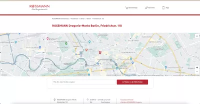 Rossmann Filiale - Friedrichstr. 110 - 10117 Berlin