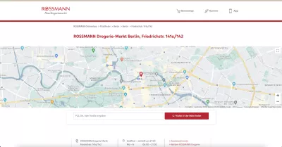 Rossmann Filiale - Friedrichstr. 141a/142 - 10117 Berlin