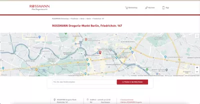 Rossmann Filiale - Friedrichstr. 147 - 10117 Berlin