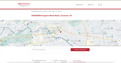 Rossmann Filiale - Grunerstr. 20 - 10179 Berlin