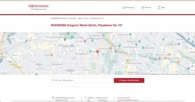Rossmann Filiale - Potsdamer Str. 121 - 10783 Berlin