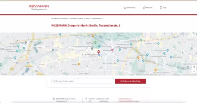 Rossmann Filiale - Tauentzienstr. 6 - 10789 Berlin