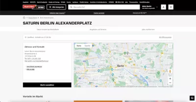 Saturn Filiale - Alexanderplatz 3 - 10178 Berlin