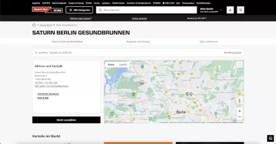Saturn Filiale - Badstraße 4 - 13357 Berlin