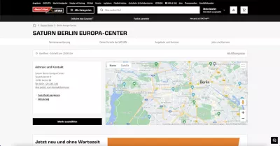 Saturn Filiale - Tauentzienstr. 9 - 10789 Berlin