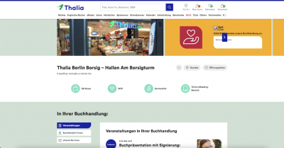 Thalia Filiale - Am Borsigturm 2 - 13507 Berlin