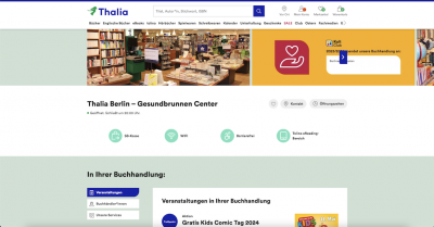 Thalia Filiale - Badstr. 4 - 13357 Berlin