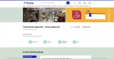 Thalia Filiale - Bahnhofstr. 33-38 - 12555 Berlin