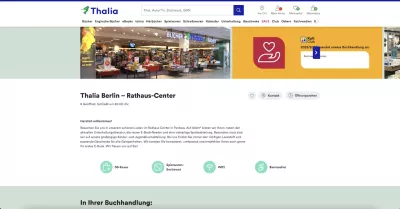 Thalia Filiale - Breite Str. 20 - 13187 Berlin